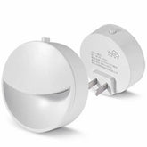 0,2 W LED-Nachtlicht-Plug-in, Energiesparend, AC220V, für das Schlafzimmer zu Hause, Weiß